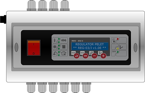 Sterownik palnika pellet REG-03RN