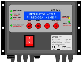 Sterownik kotła zasypowego REG-06