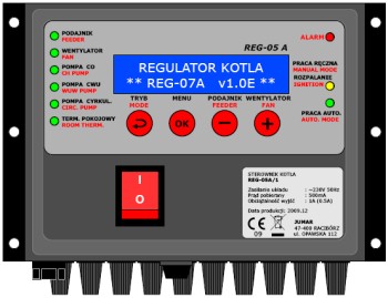 Sterownik kotła z podajnikiem REG-07